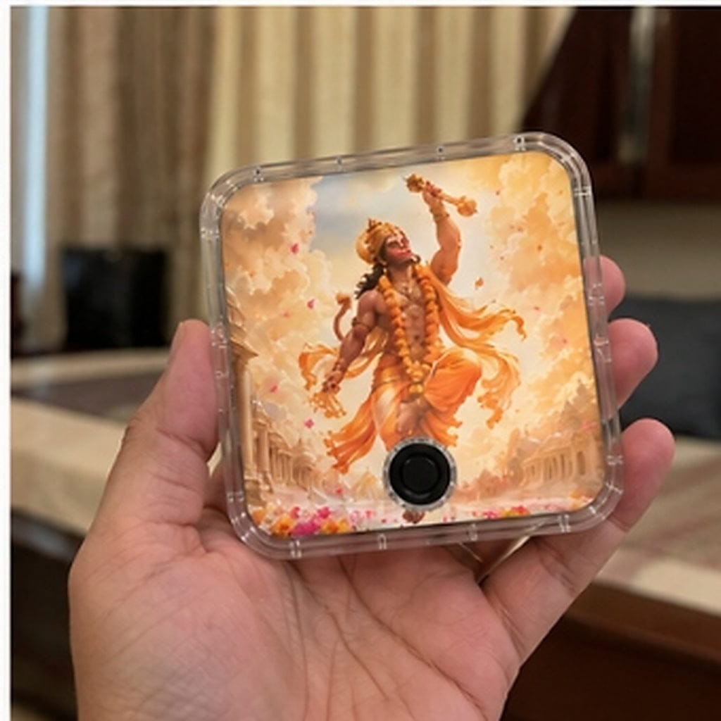 Customer photo review of Hanuman Chalisa Musical Magnet