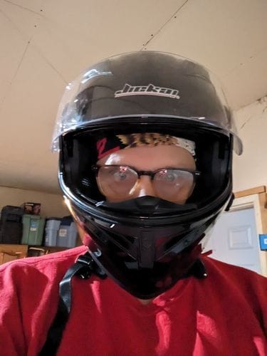 Customer photo review of R3 Modular Full Face Helmet - Bluetooth Headset