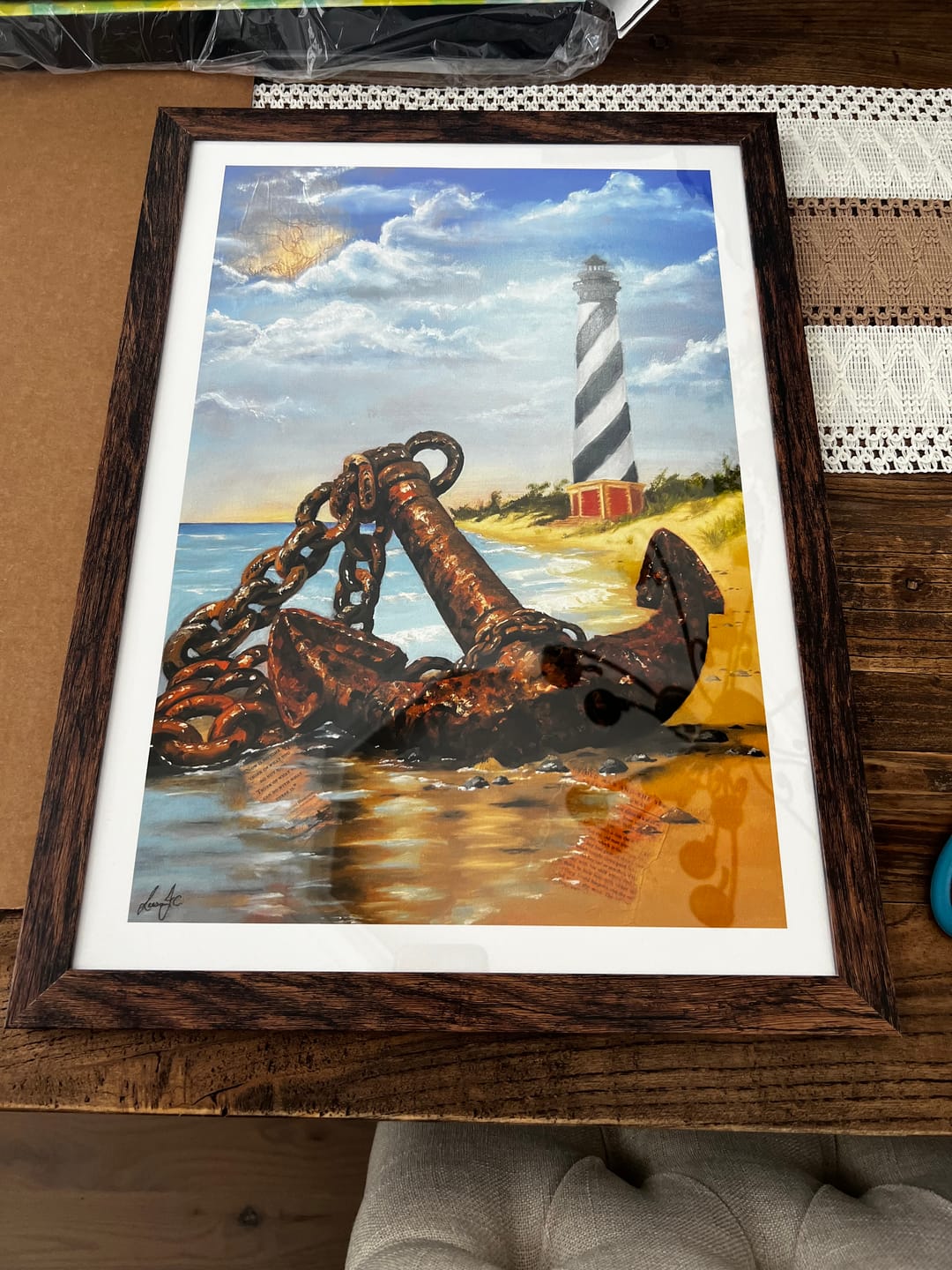 Customer photo review of 12x18 Giclee Fine Art Prints