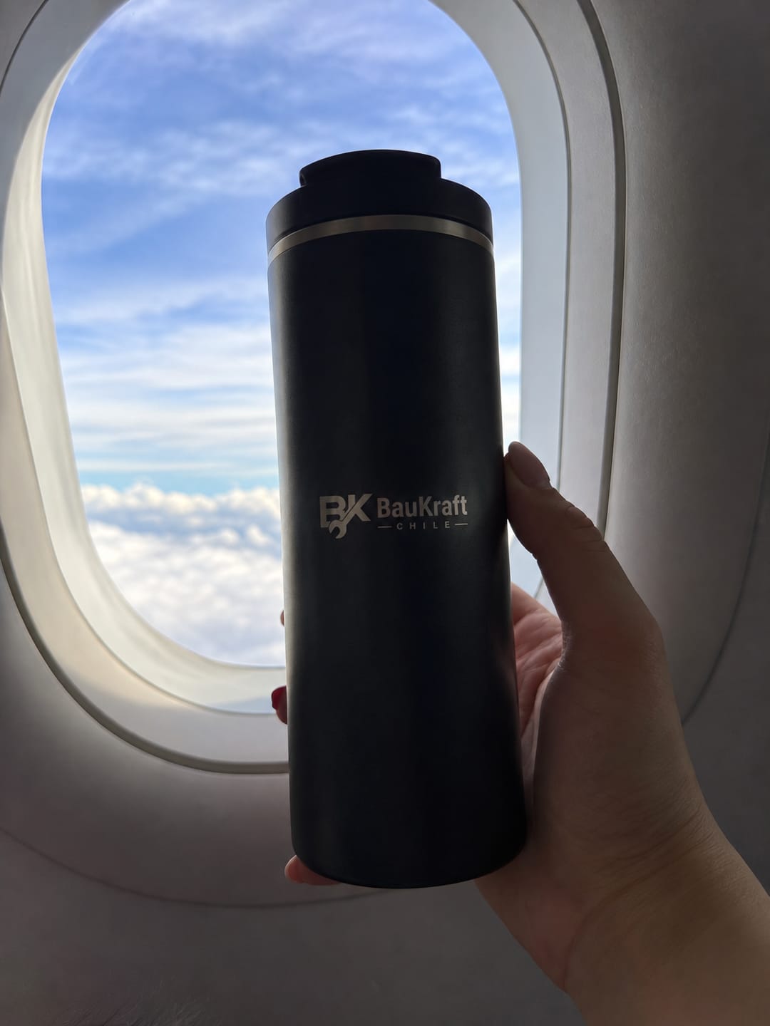 Customer photo review of Botella Térmica Flip Top Mug Black 2.0 | 354 ml