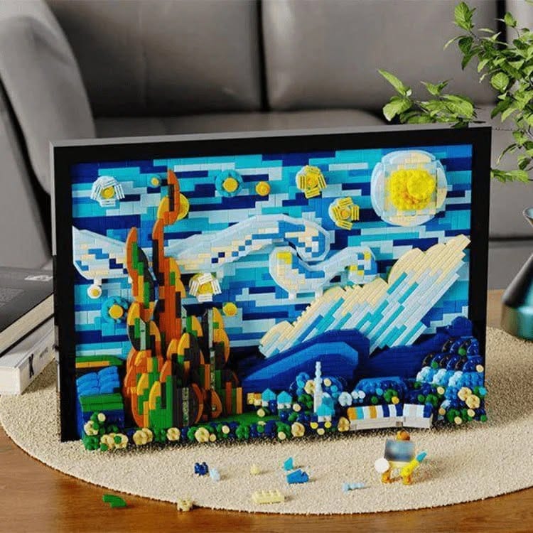 Customer photo review of Van Goghs Starry Night