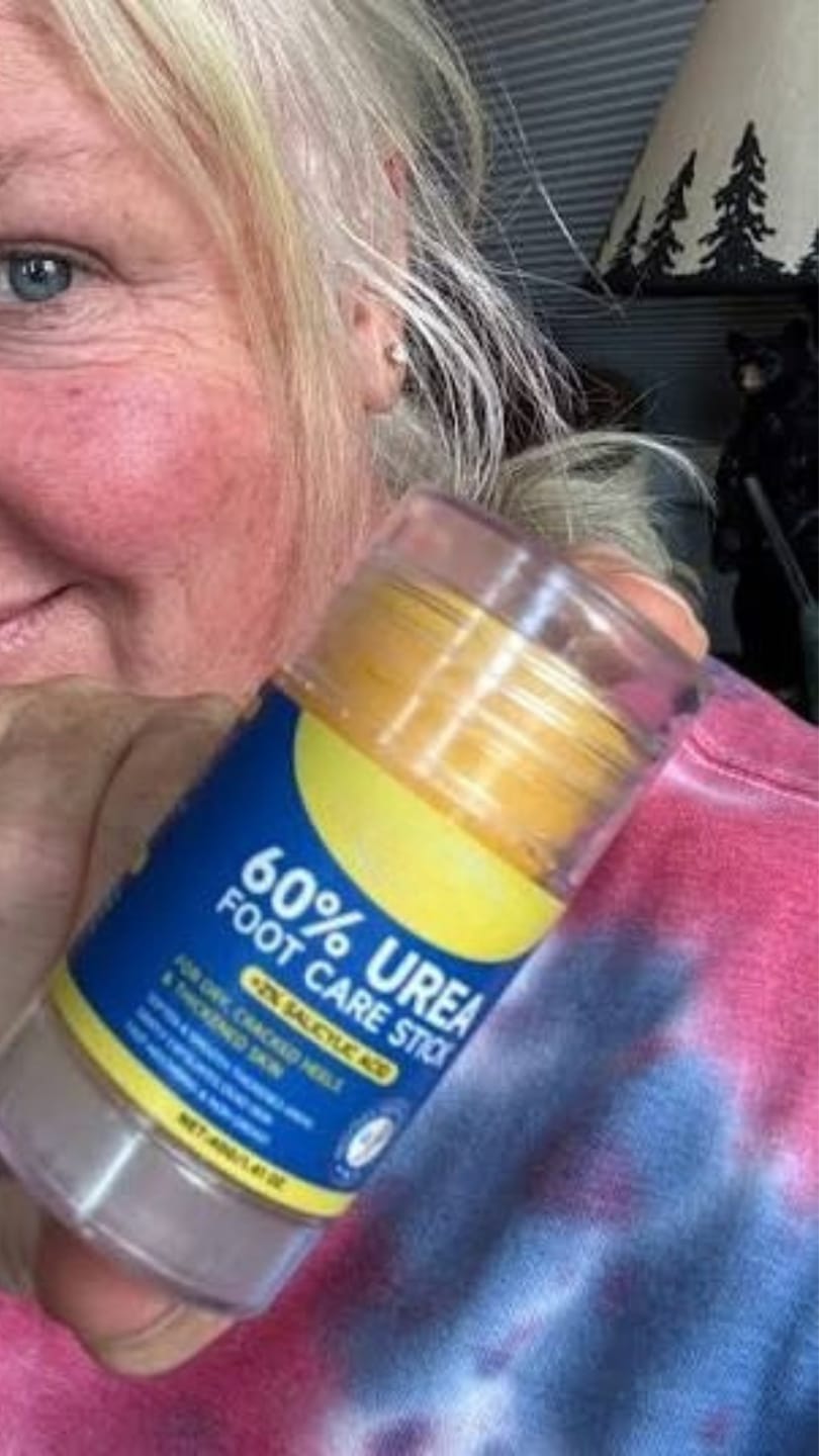 Customer photo review of Fotvårdsstift för torra och spruckna hälar