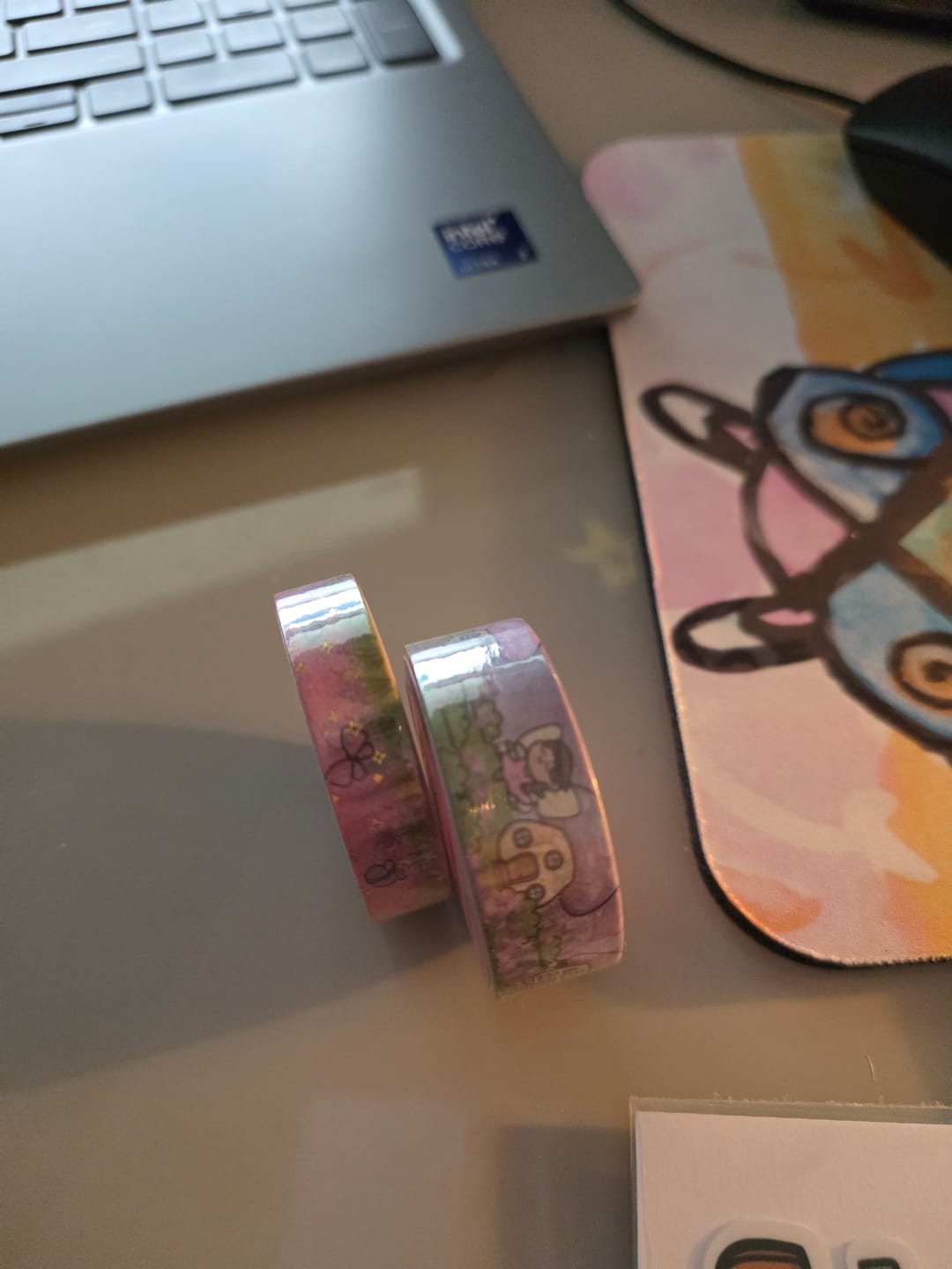 Customer photo review of (PRE-ORDER) Fairy Garden Washi Tapes (Set of 2)