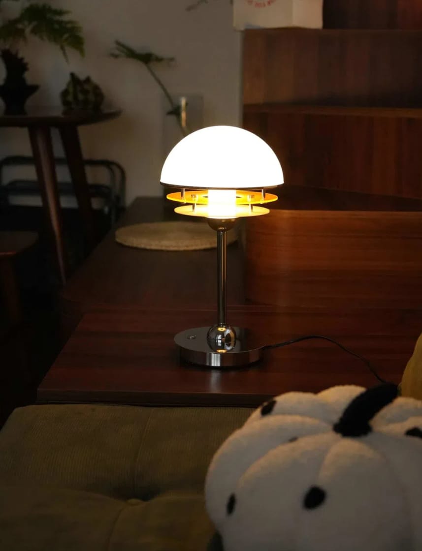 Customer photo review of Sunset Table Lamp – Bauhaus Design