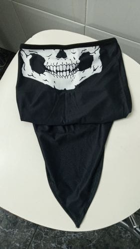 Customer photo review of Face Mask - Skull Styles