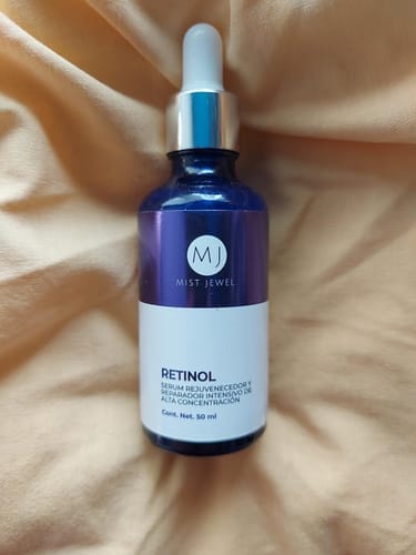 Customer photo review of Serum Facial Retinol 50ml