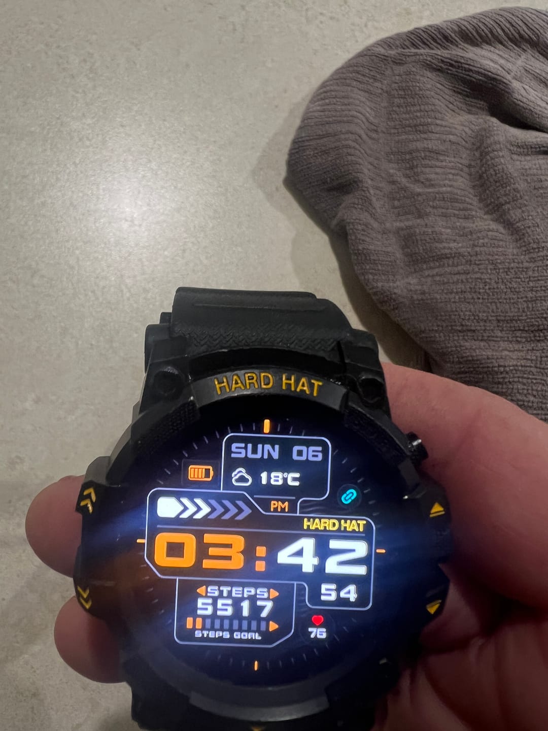 Customer photo review of Hard Hat Foreman