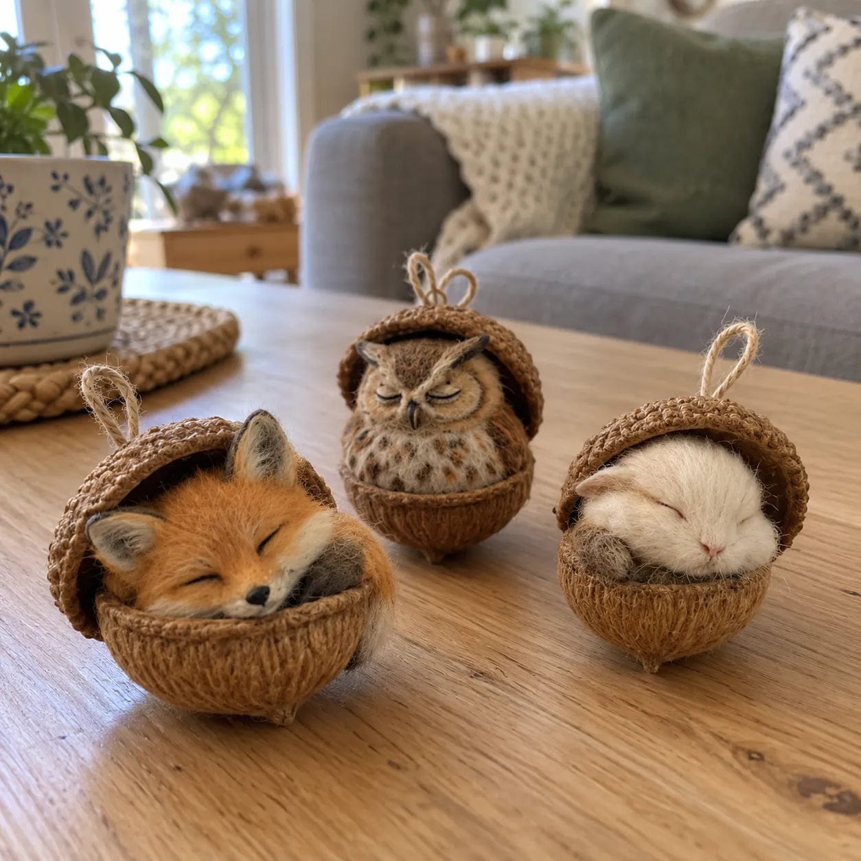 Customer photo review of Acorn Dreams – Sleeping Forest Friends