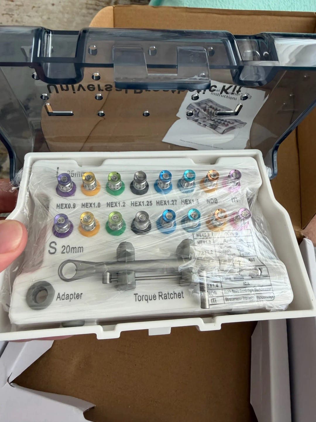 Customer photo review of TorqueBox — Universal Implant Driver Kit (700+ Systems)