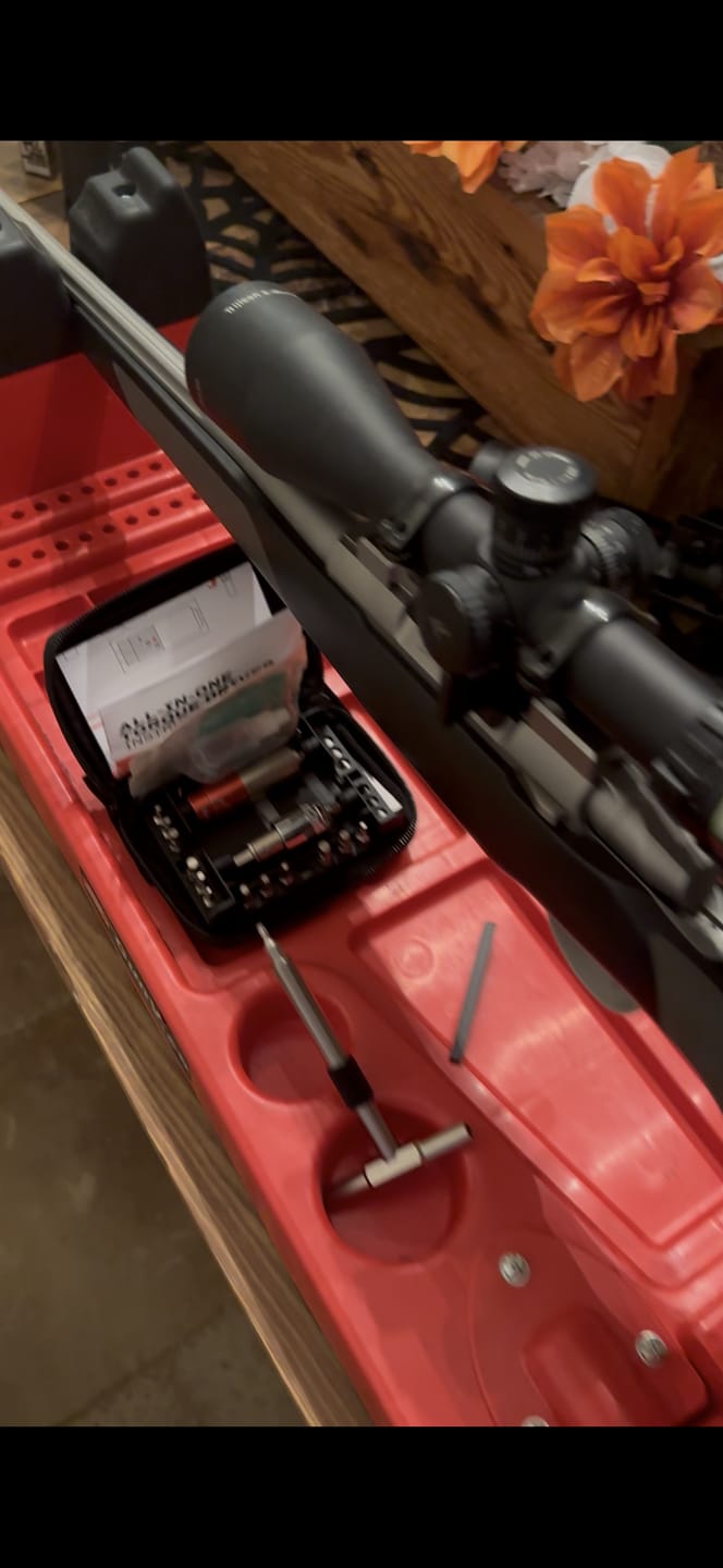 Customer photo review of Rifle and Optics Toolkit with All-in-One Torque Driver