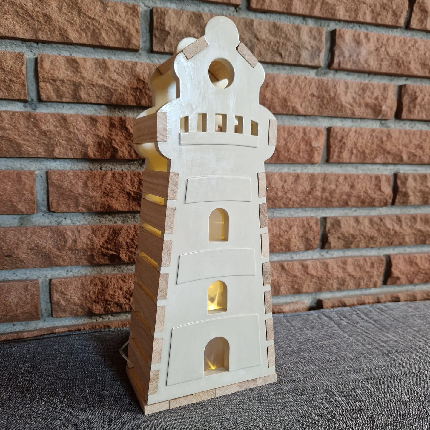 Customer photo review of Silikonform - Leuchtturm Rahmen mittel oder groß