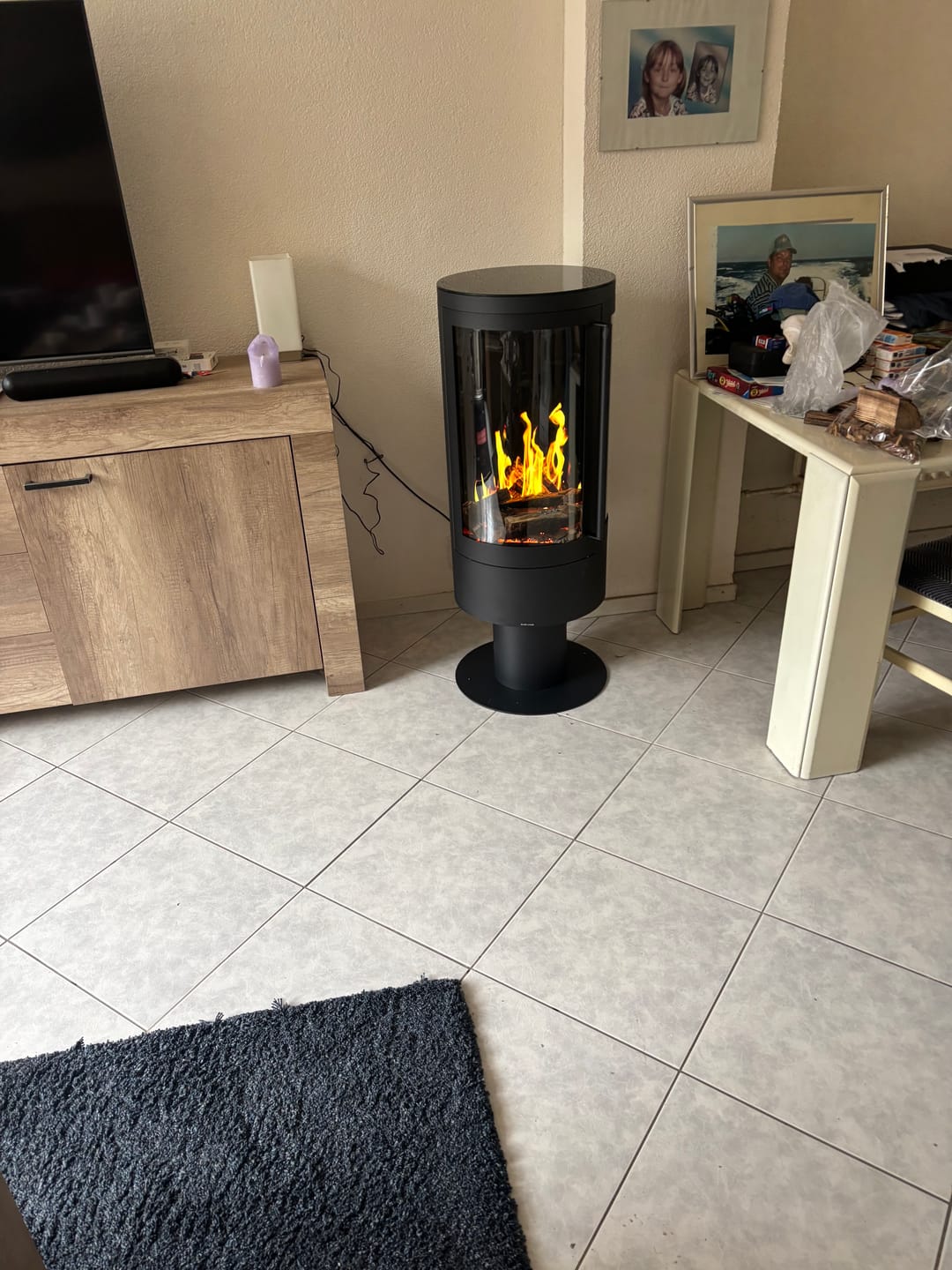 Customer photo review of Fair Fires Elegance elektrische vrijstaand haard
