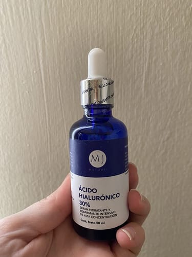 Customer photo review of Serum Facial Ácido Hialurónico 50ml