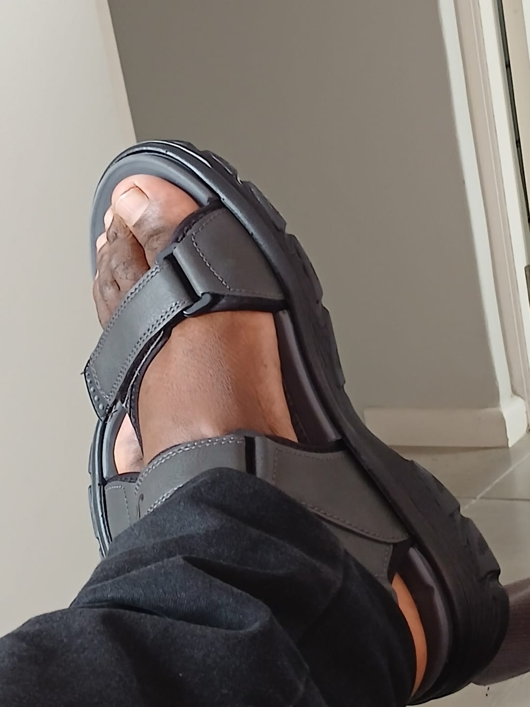 Customer photo review of Compass Sandal