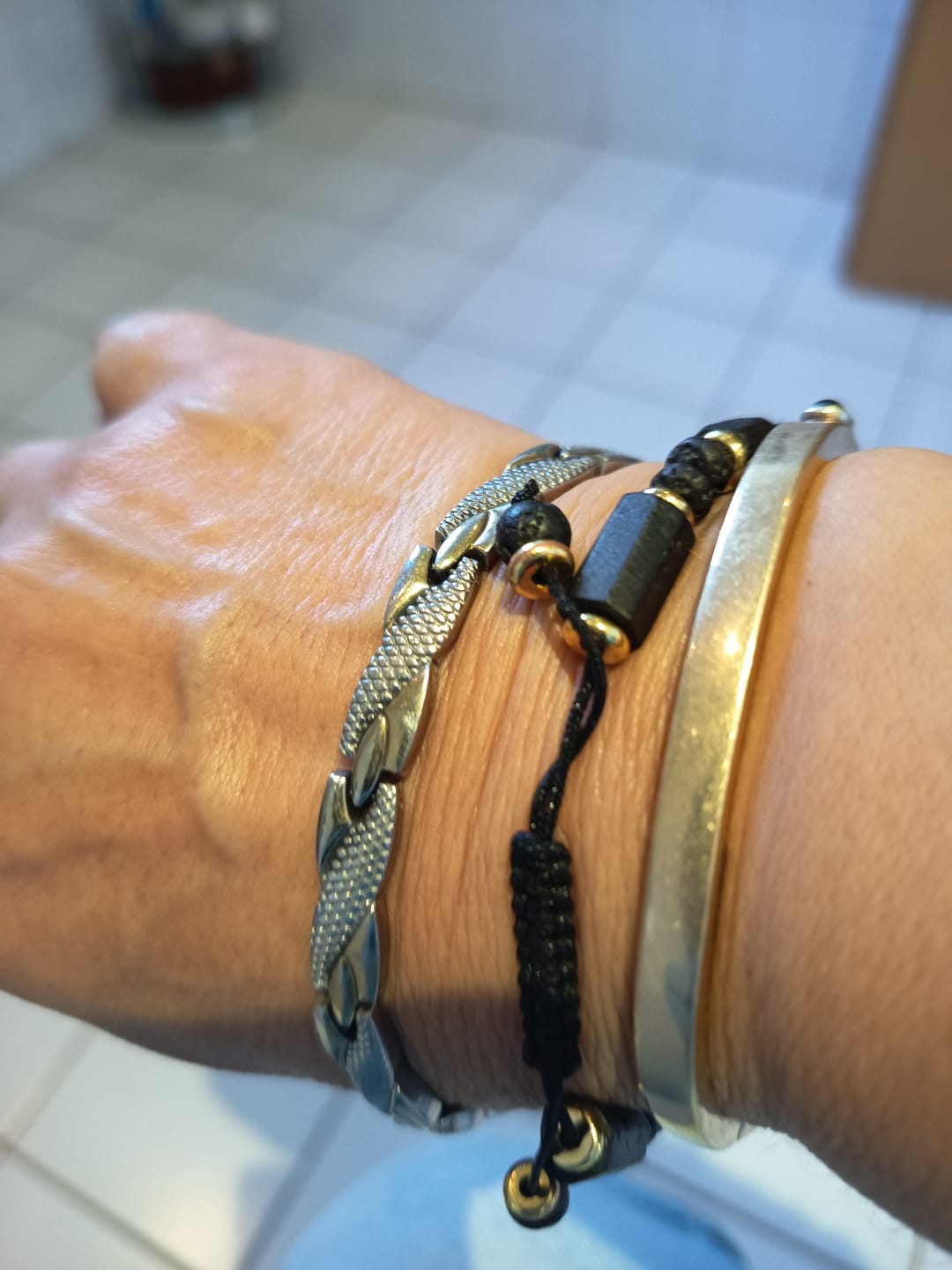 Customer photo review of 7 Chakren Aktivierungs Armband