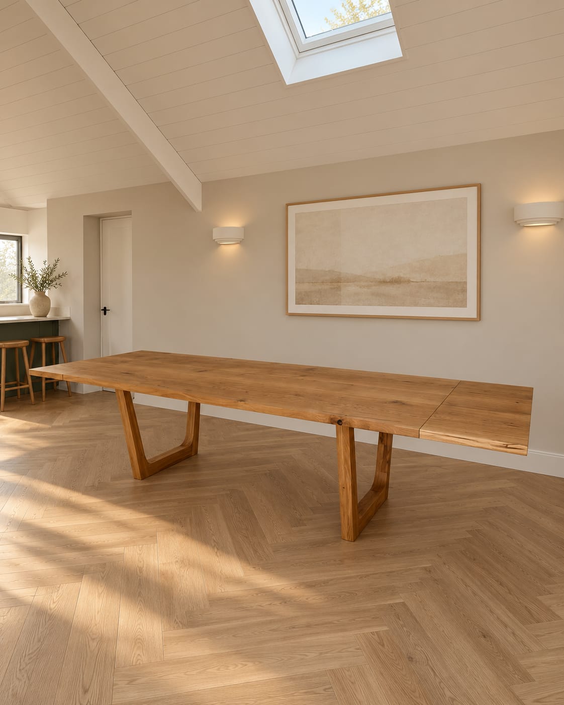 Customer photo review of Lilian Dining Table in Solid Oak 160 cm