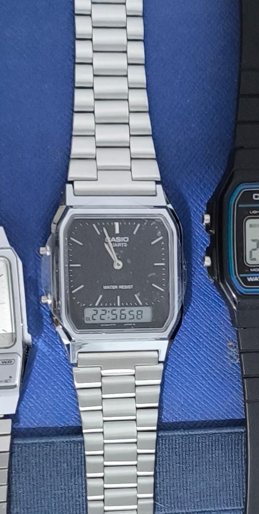 Customer photo review of Reloj Casio Vintage AQ-230A-1DMQ Dial Negro