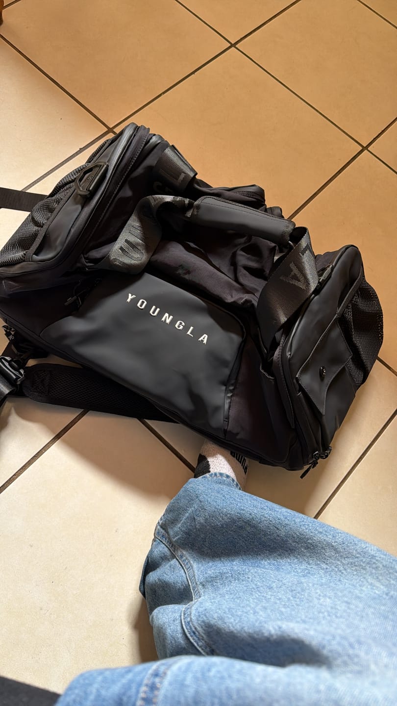 Customer photo review of 741 Hybrid Duffle Backpacks