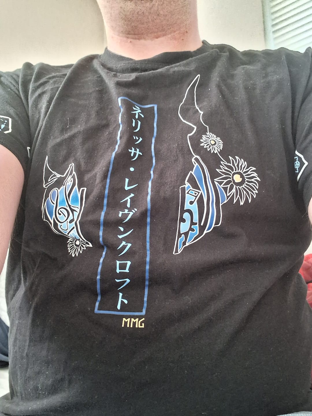 Customer photo review of PRE-ORDER | Nerissa Ravencroft T-Shirt | hololive English x MMG Exclusive