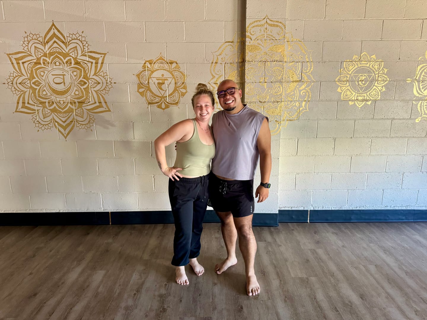 Customer photo review of Haze Semi-Cropped Training Tank