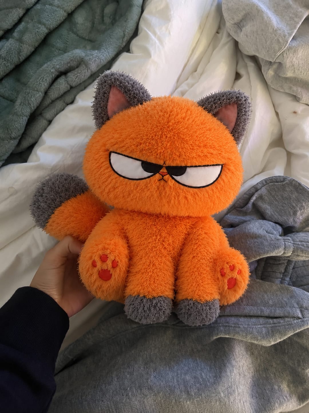 Customer photo review of Gruñona™ El peluche enojon mas abrazble