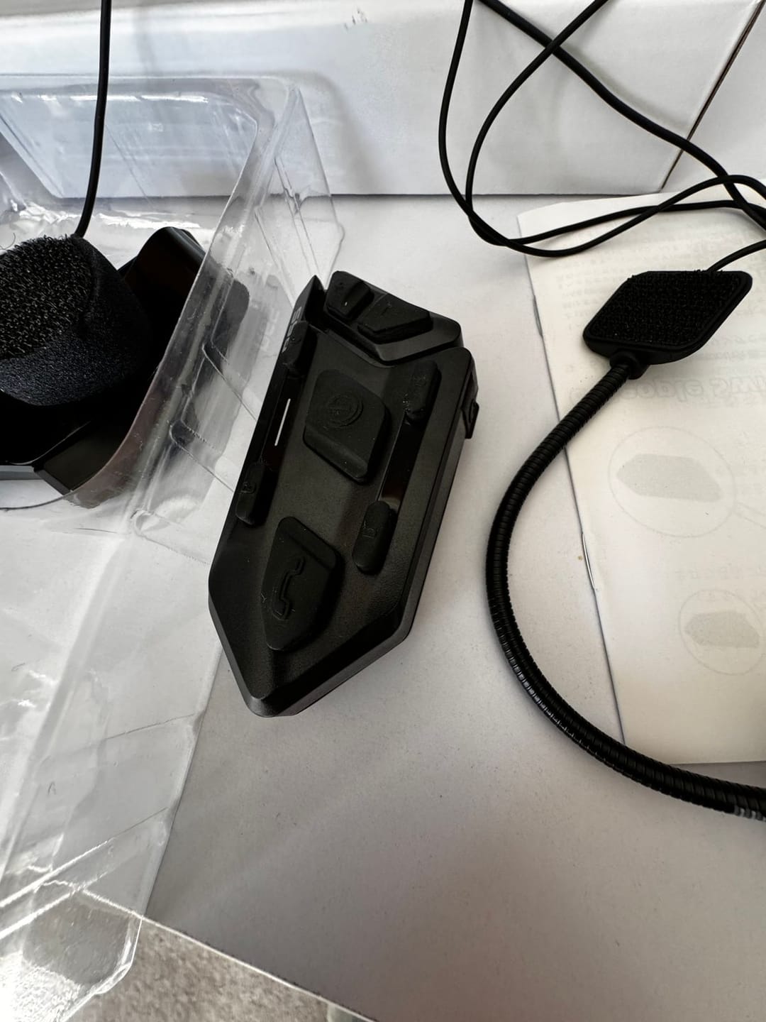 Customer photo review of R6S Intercom  Bluetooth Headset - Waterproof
