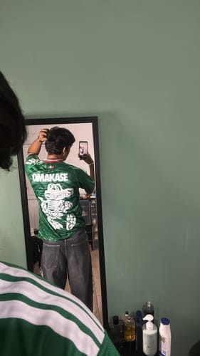 Customer photo review of JUNIOR H X MEXICO BLACK JERSEY