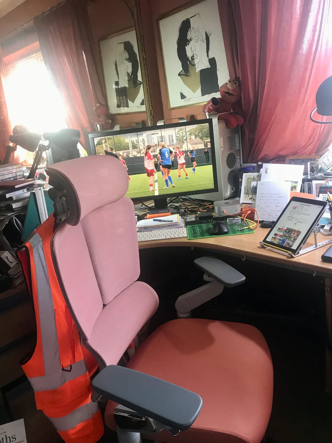 Customer photo review of Apex | Elite Mesh Office Chair
