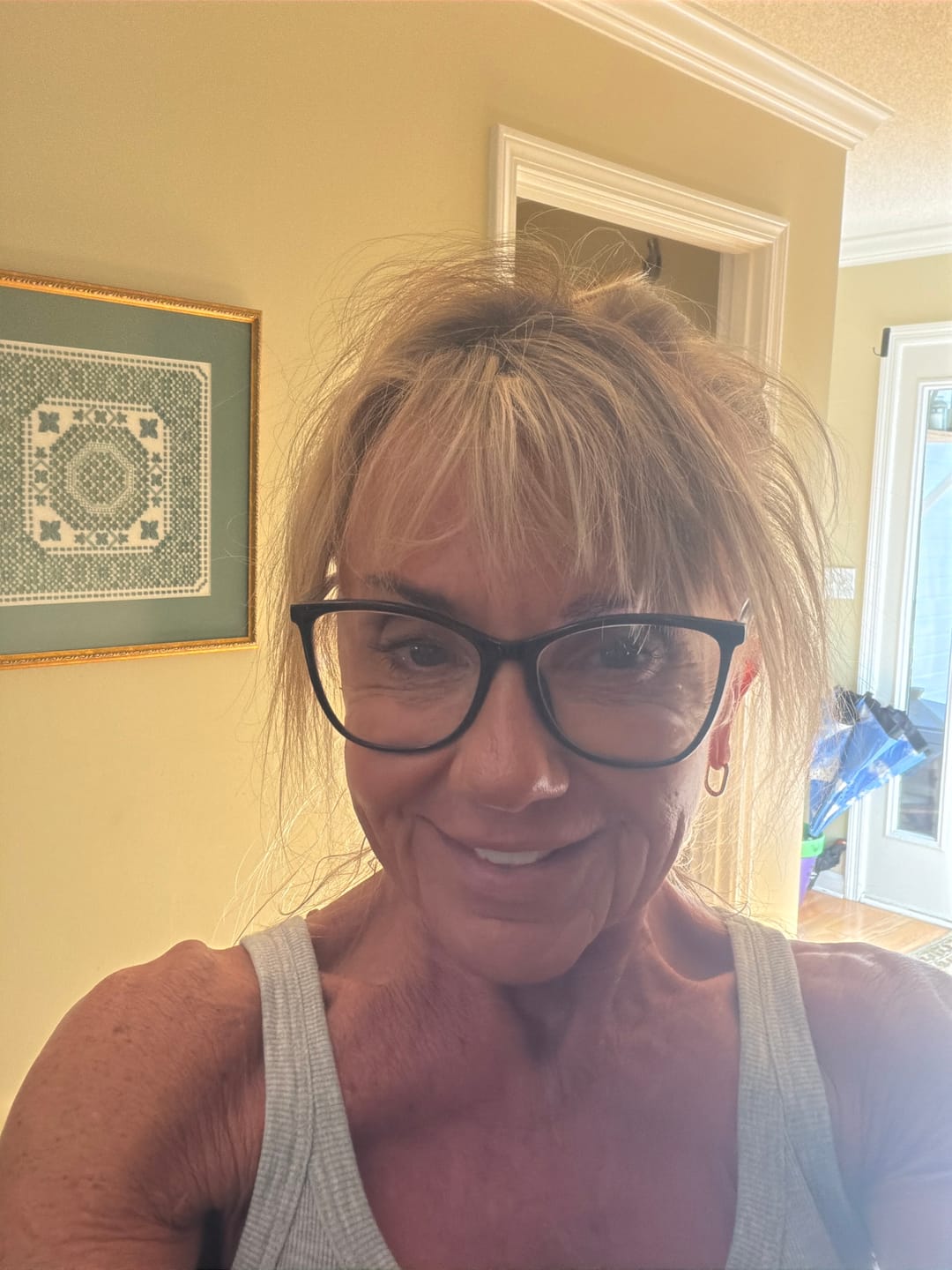 Customer photo review of Bonita Eyeglasses