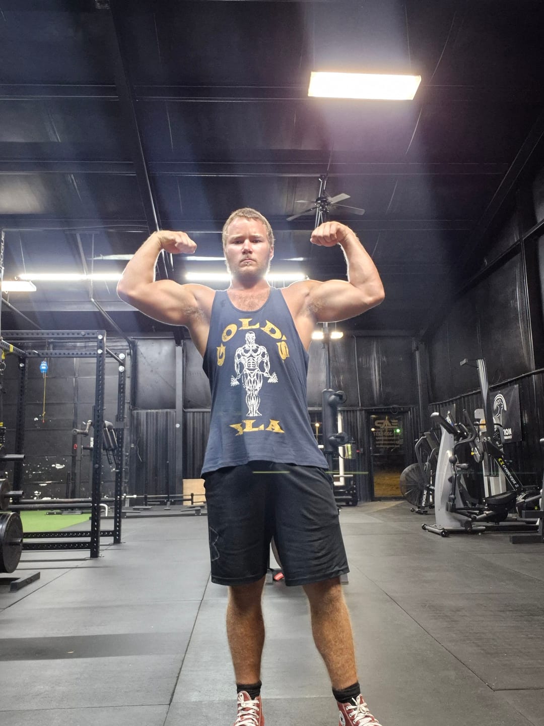 Customer photo review of 3003 - Gold's Iron Legacy Icon Stringers