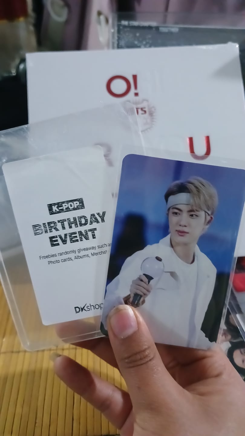 Customer photo review of (FREE GIFT) K-POP SEPTEMBER BIRTHDAY EVENT