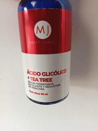 Customer photo review of Serum Facial Ácido Glicólico 50ml