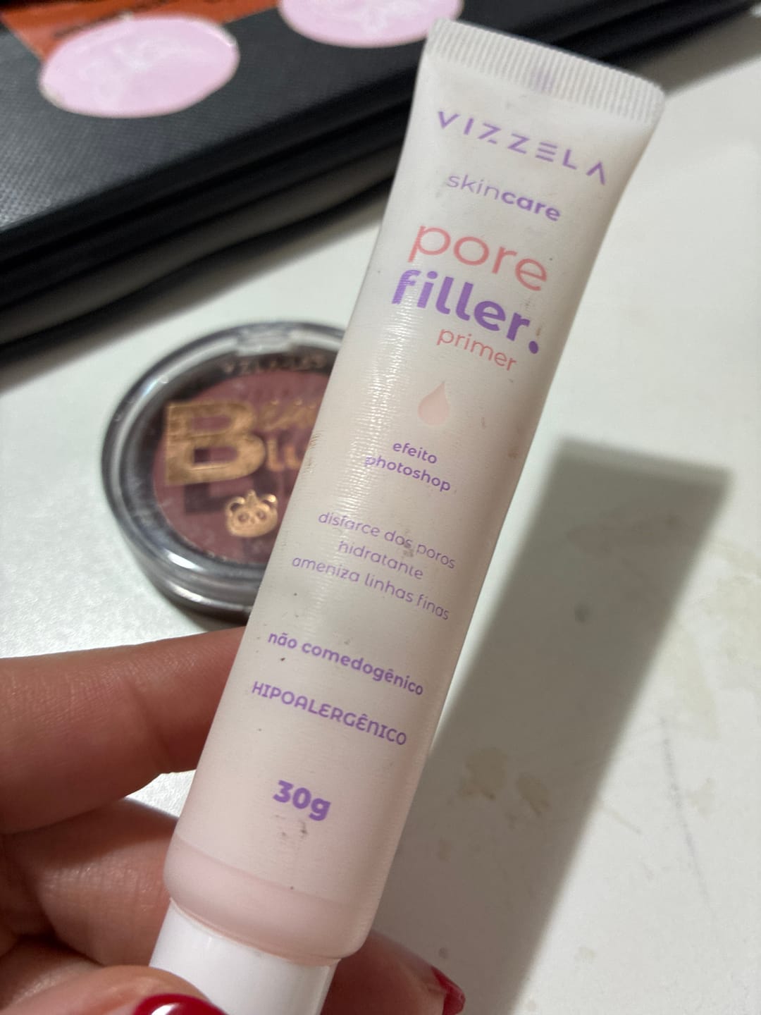 Customer photo review of Primer Pore Filler - Vizzela