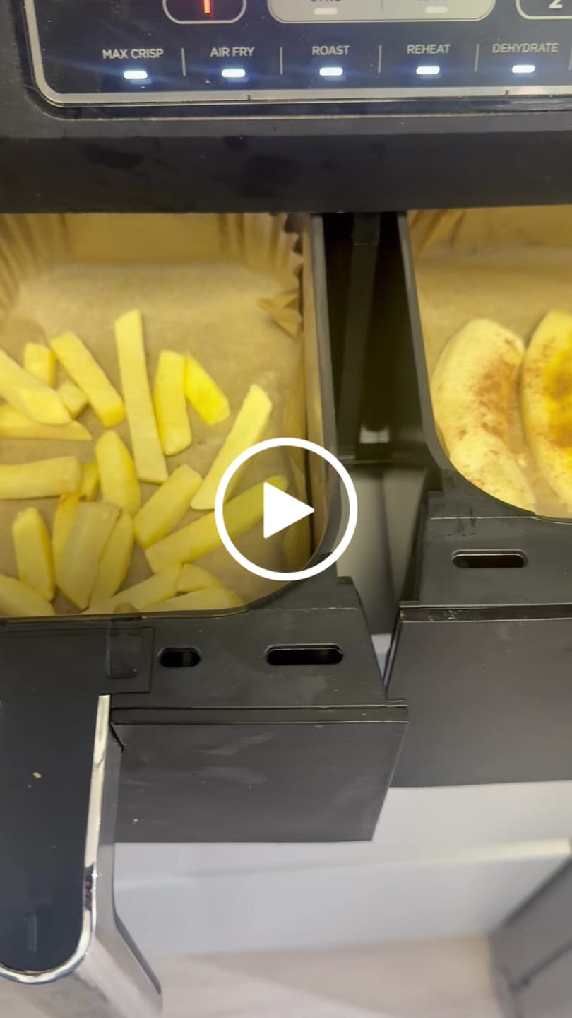 Customer video review of Papel de Horno para Freidora de Aire 100 unidades 22x14cm
