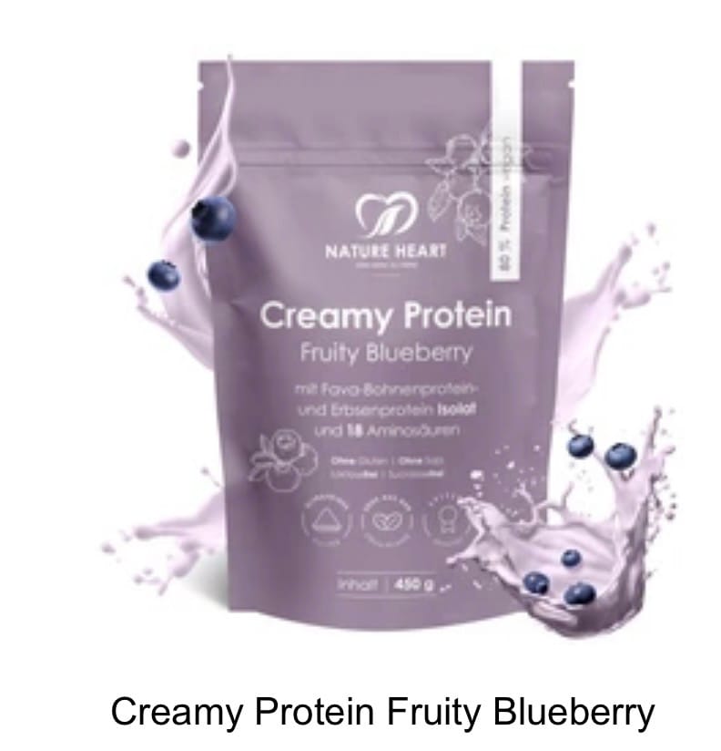 Customer photo review of Creamy Protein Fruity Blueberry