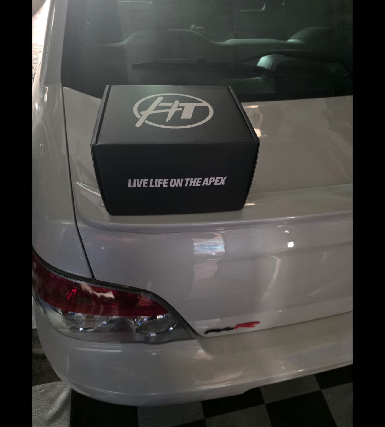 Customer photo review of Subaru WRX STI A-Frame Cap