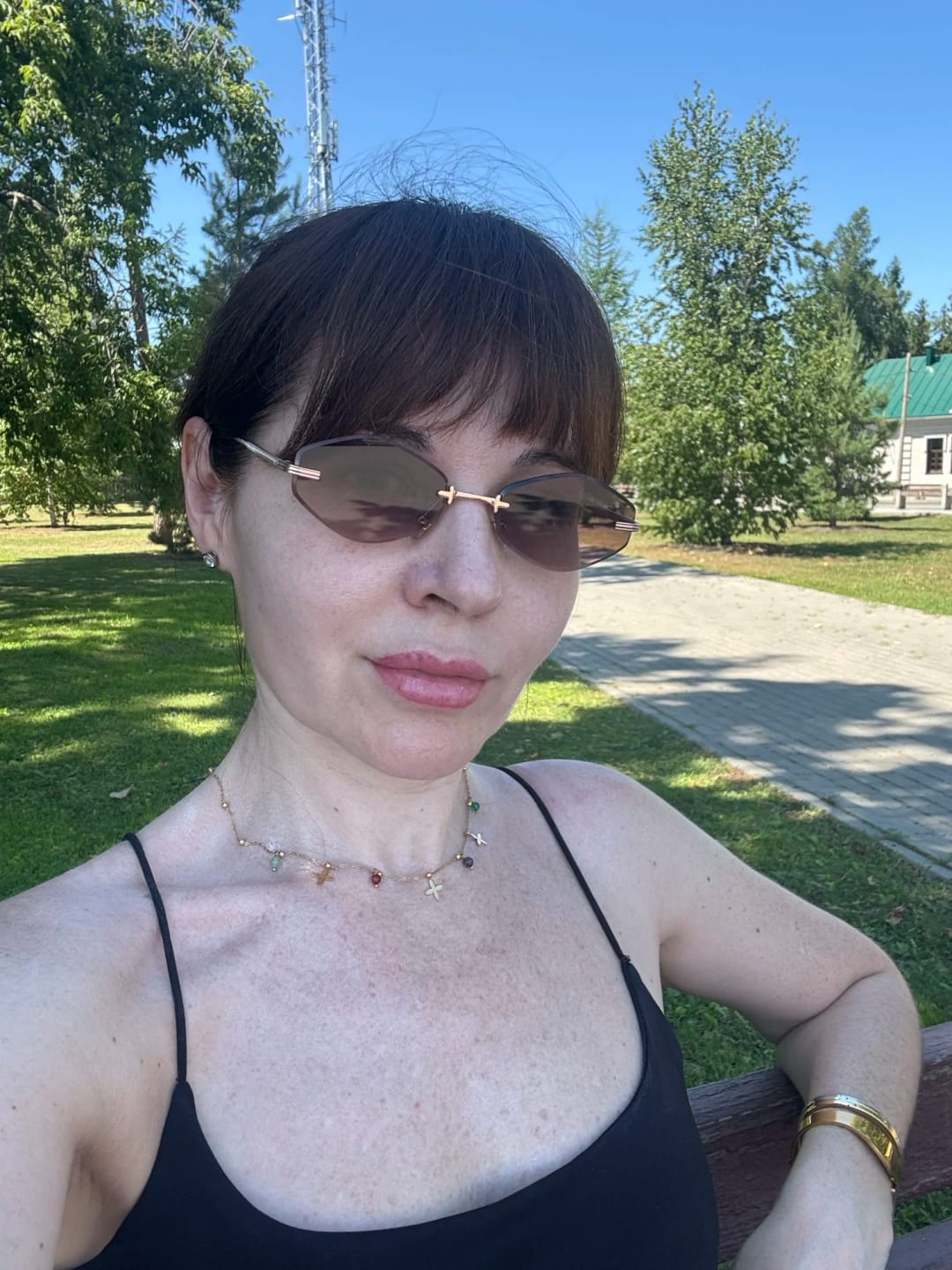Customer photo review of Nature’s Grace Necklace
