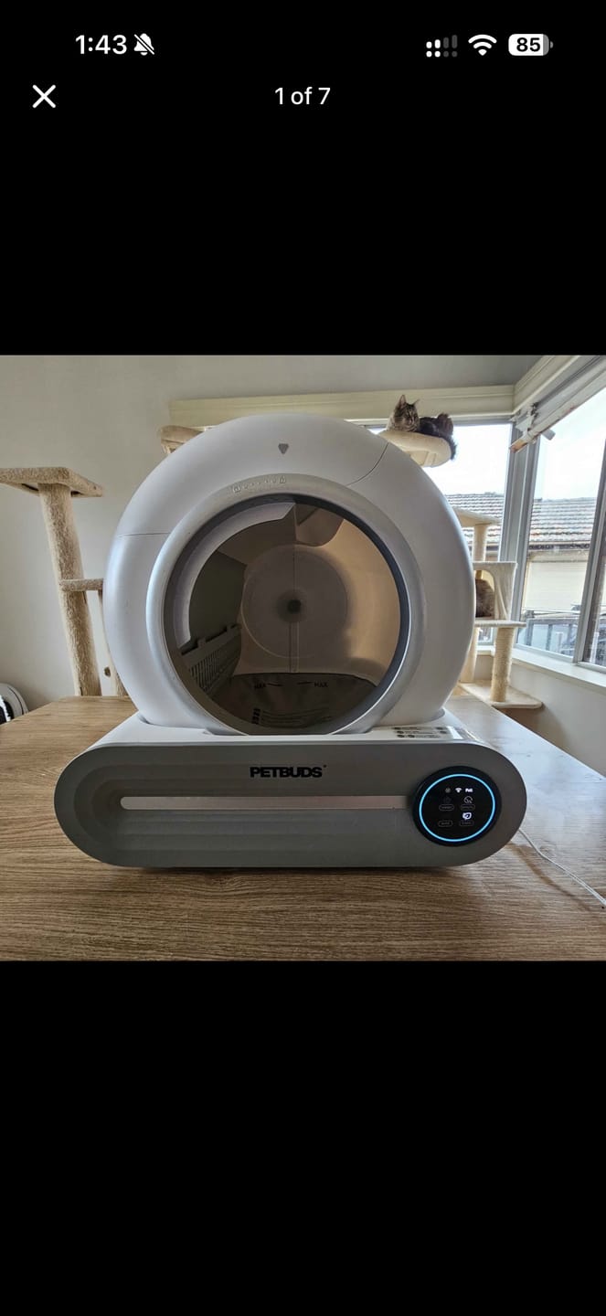 Customer photo review of Petbuds™ Pro 2026 Automatic Self-Cleaning Litter Box