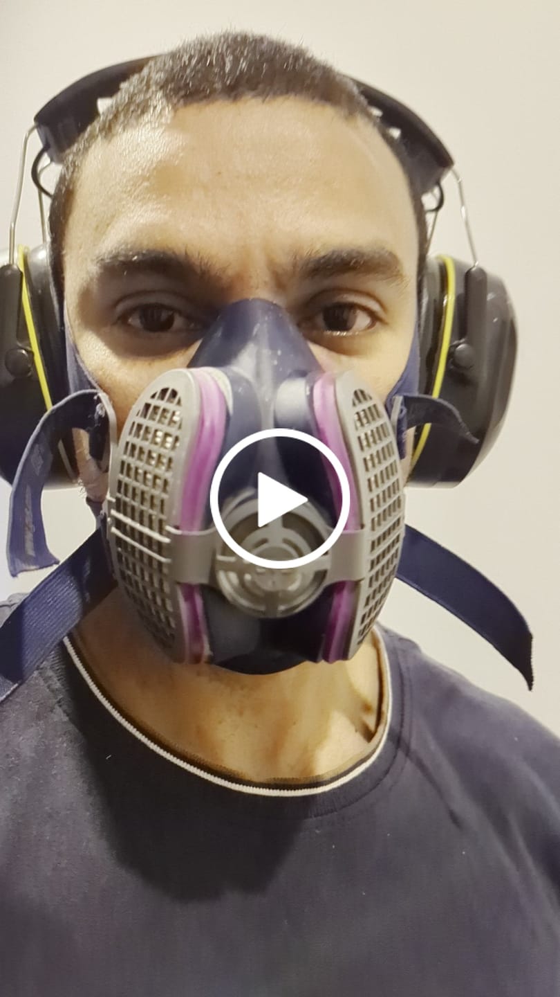 Customer video review of GVS Elipse P100 Dustproof Respirator | SPR451 / SPR457
