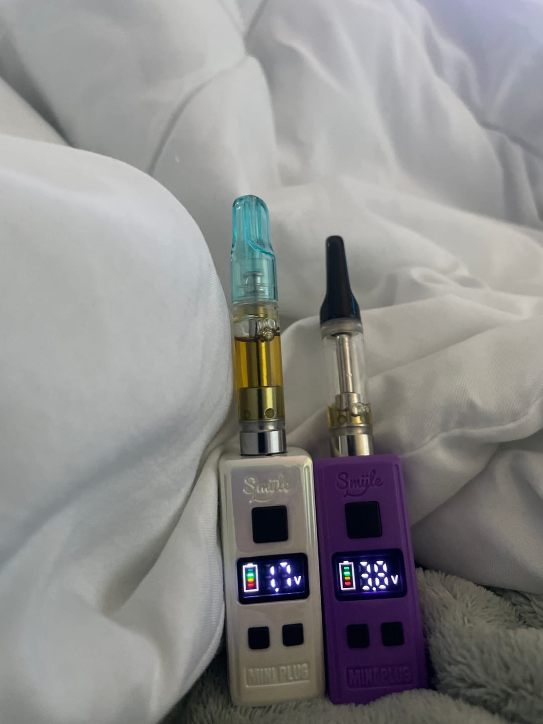 Customer photo review of Mini Plug 510 Cart Battery with Built-in USB-C Cable, Adjustable Voltage, LED Display