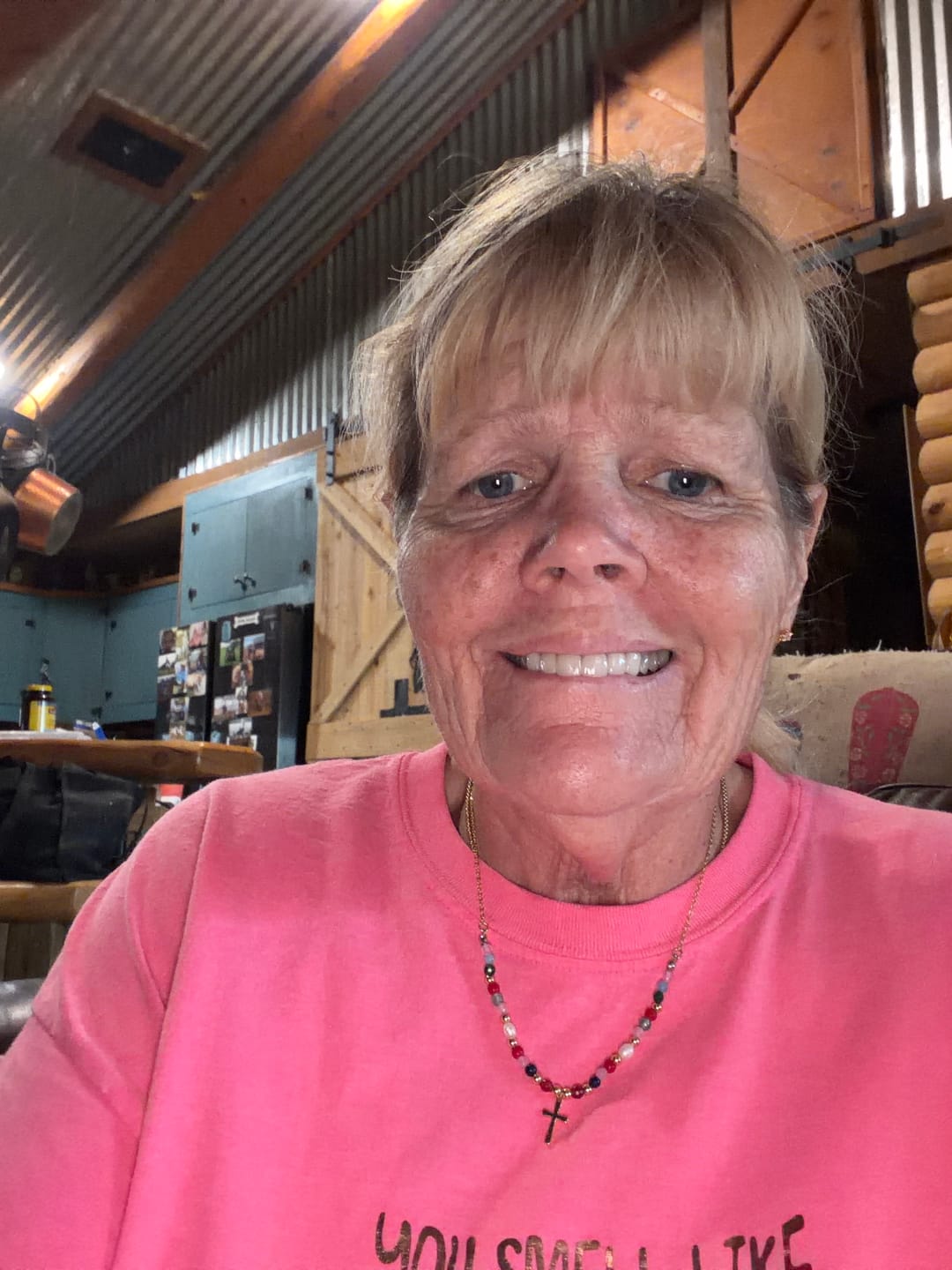 Customer photo review of FREE Today: Colorful Beaded Necklace with Simple Cross Pendant: A Symbol of Vibrant Sacred Grace & Steadfast Faith