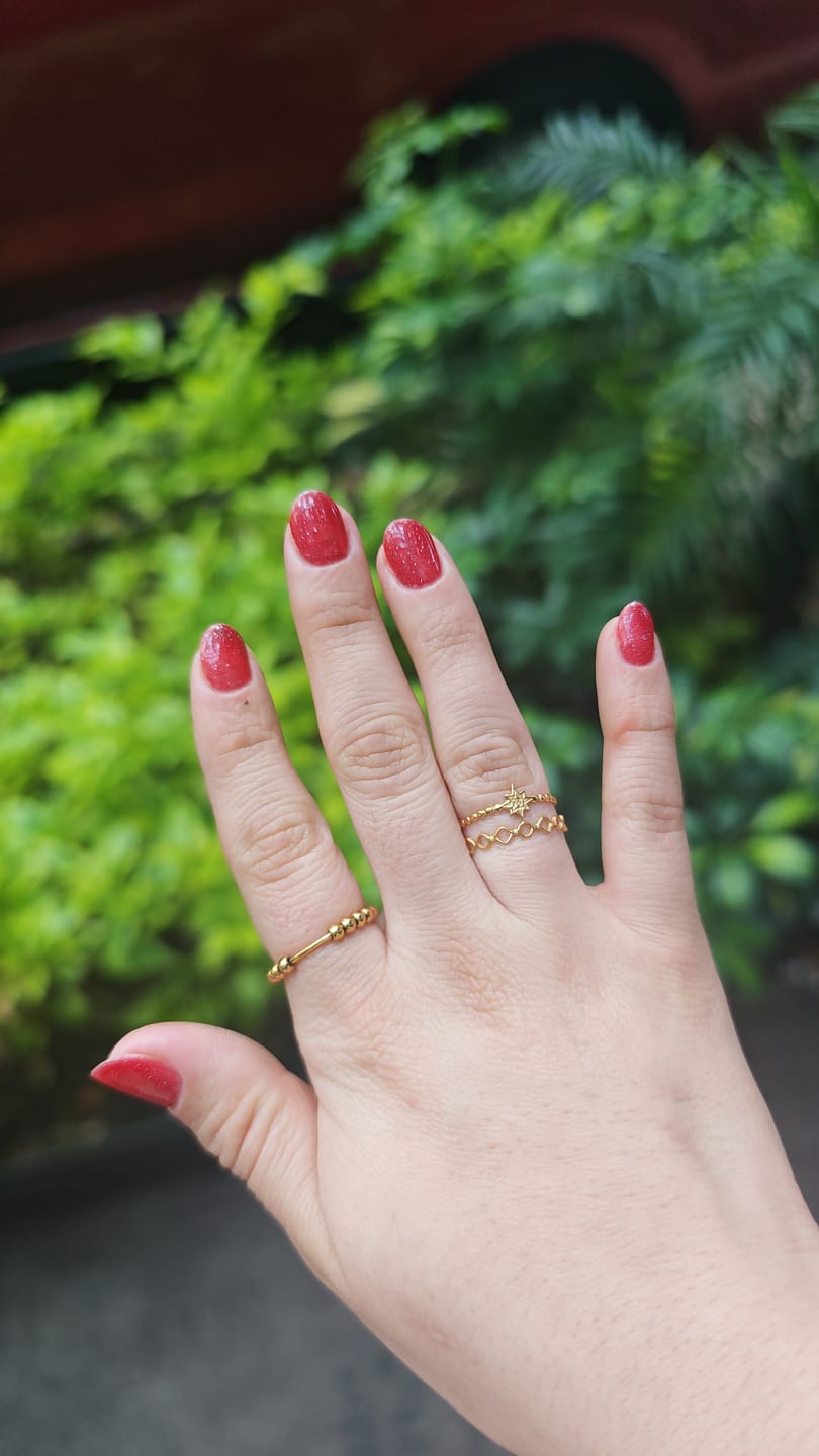Customer photo review of Anillo Anti-Ansiedad