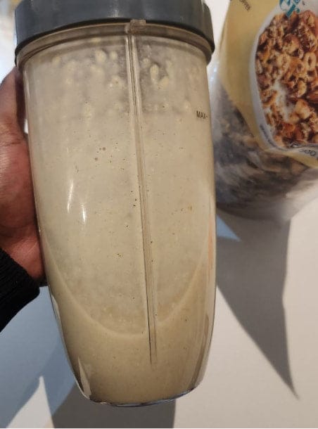 Customer photo review of Whey Protein