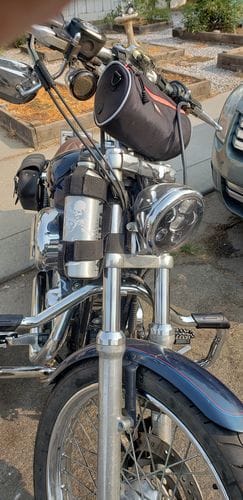 Customer photo review of Smallest Beanie Half Helmet