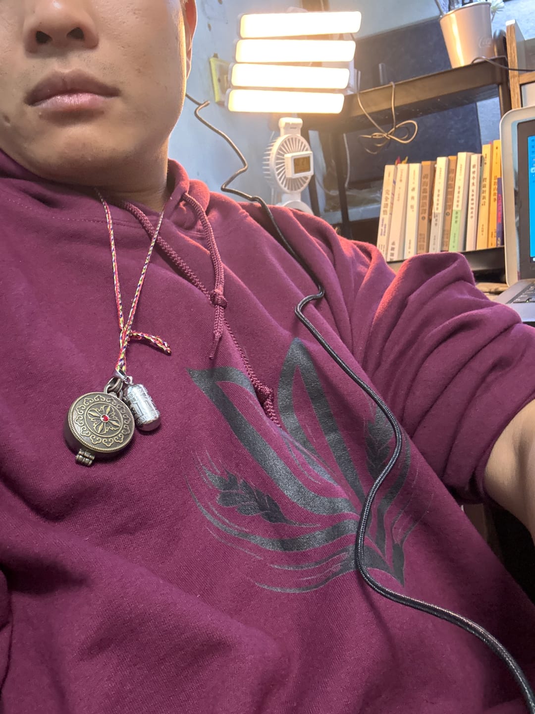 Customer photo review of Tryzub and Wheat Hoodie