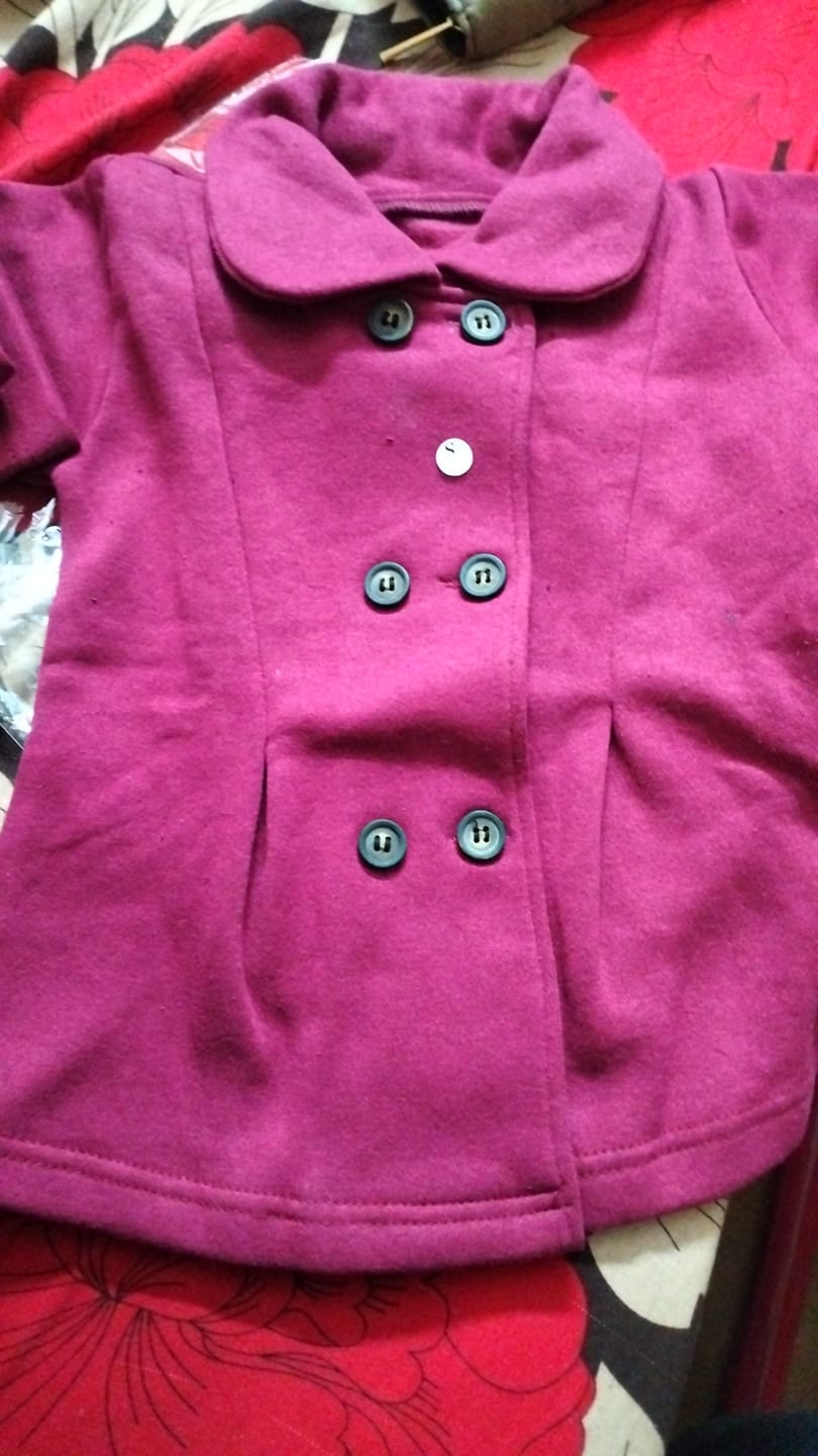 Customer photo review of Elegant Girls Winter Coat