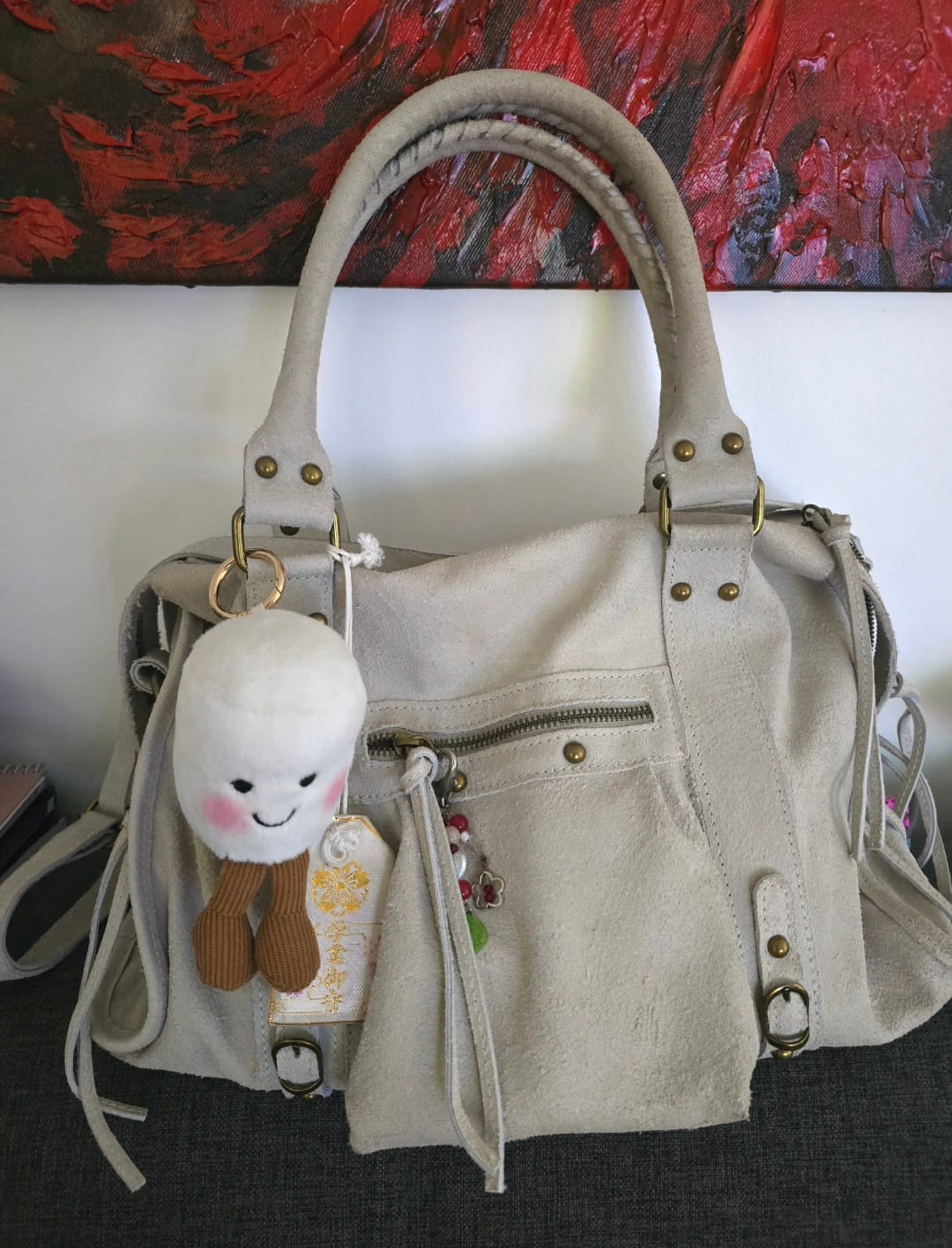 Customer photo review of It girl bag off white