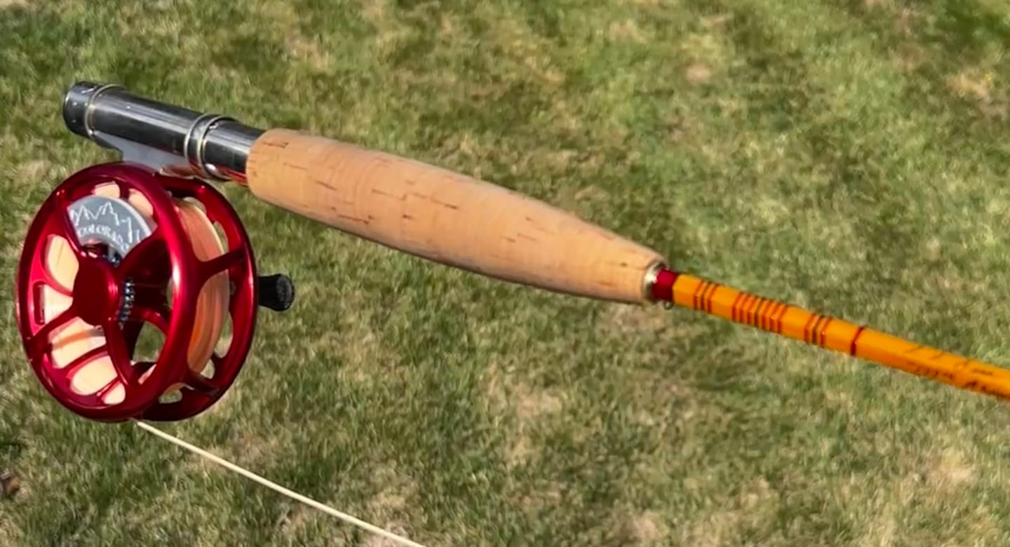 Customer photo review of Ross Colorado Fly Reel - Limited Edition - Crimson