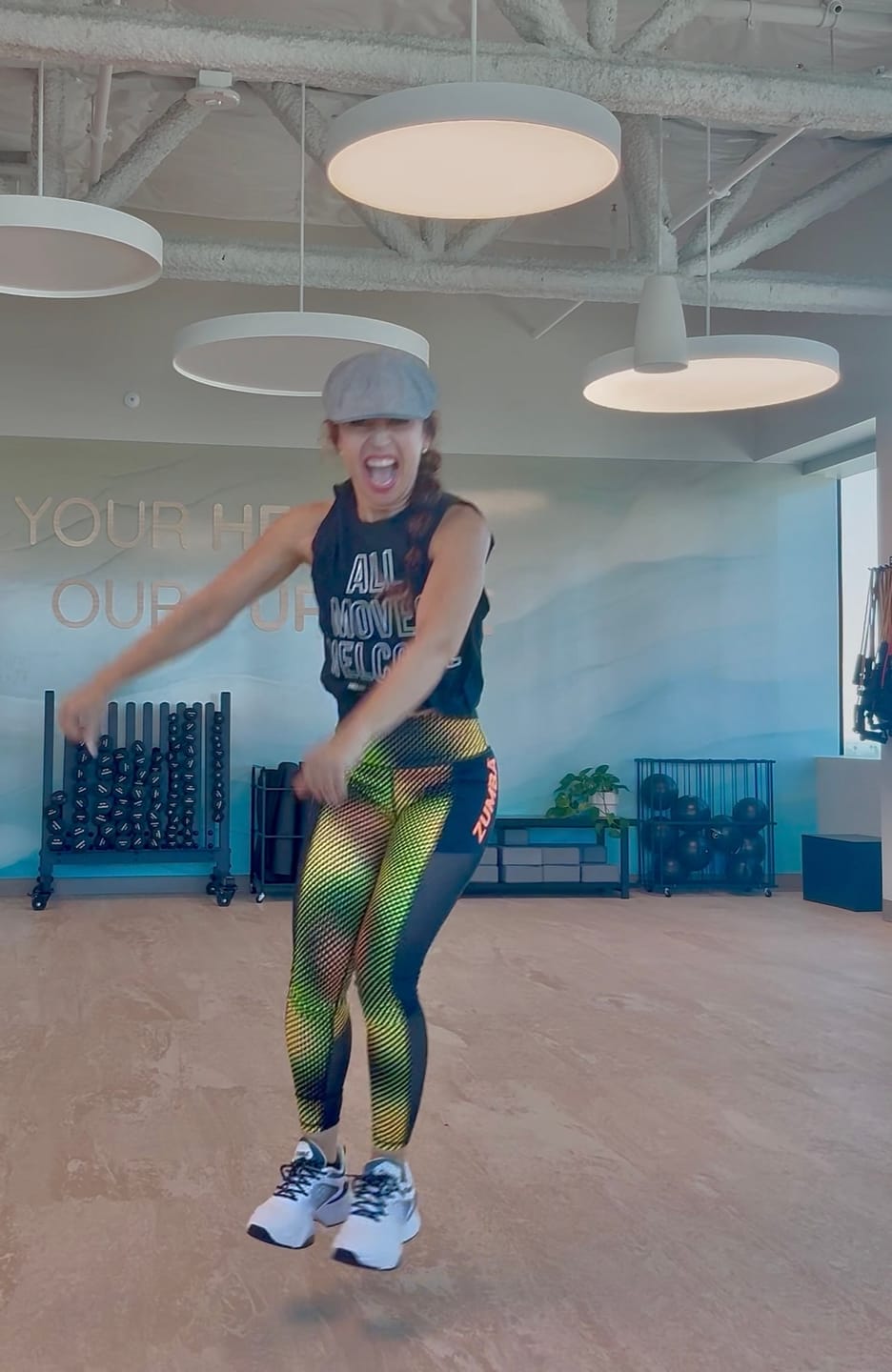 Customer photo review of Zumba Air Stomp - White/Black