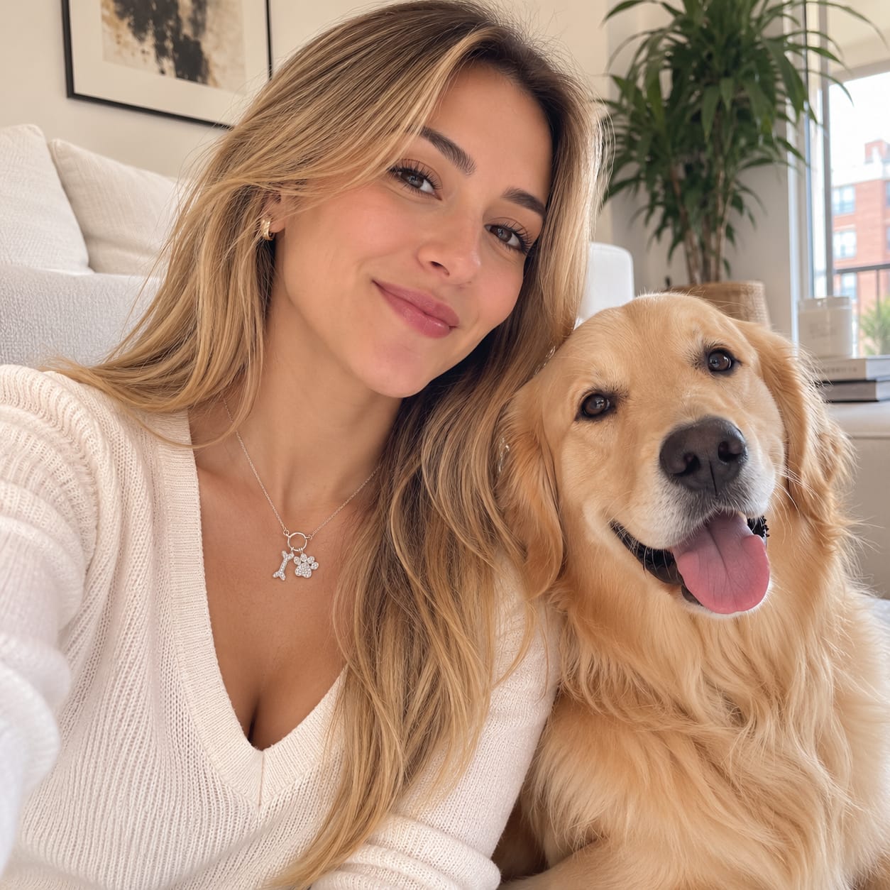 Customer photo review of Collar Siempre Conmigo